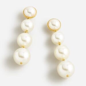 J. Crew RETAIL Pearl Ball Earrings